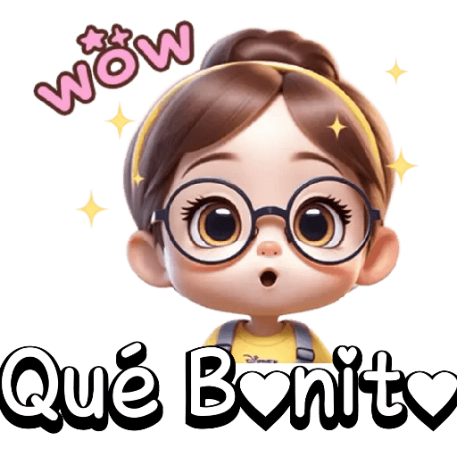 Niñita con texto para chat✨💬🎀 22