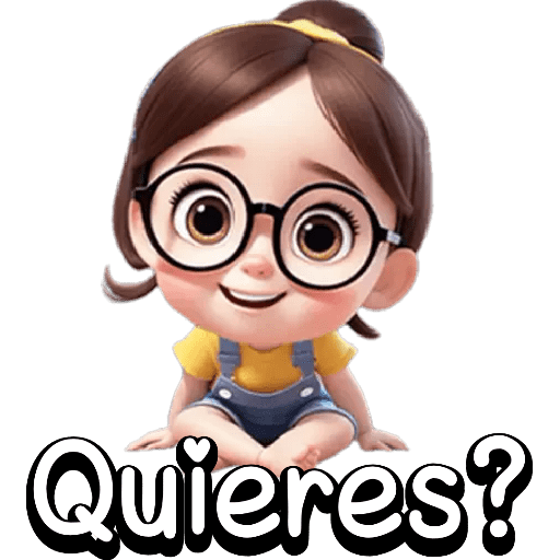 Niñita con texto para chat✨💬🎀 24