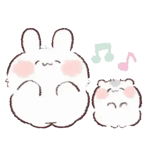 Conejito &Hámster Cute ✨🐇🐹
