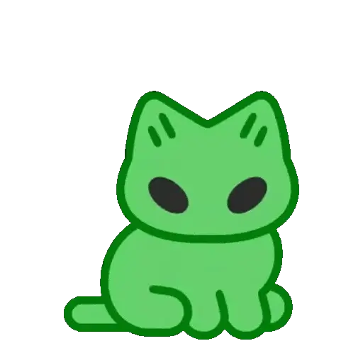 Gatito Alien 👽💚🐾