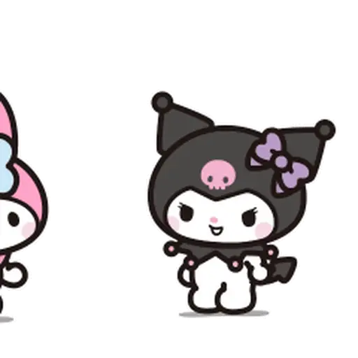My Melody & Kuromi 💜💗✨