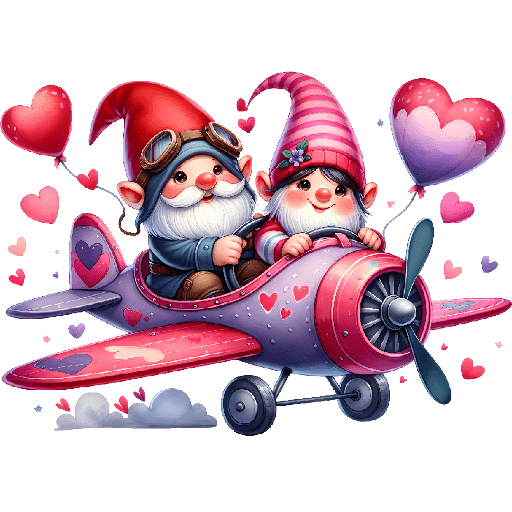 Gnomos San Valentín ❤️✨  11