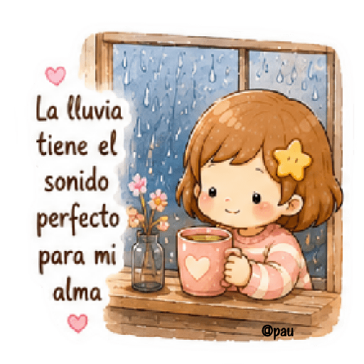Luli Día de Lluvia🌧☔🌈✨🎀