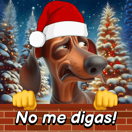 Perro salchicha templates1️⃣🎄✨