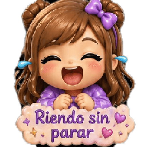 Niñitas Kawai con Frase🎀✨ 16