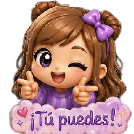 Niñitas Kawai con Frase🎀✨ 13