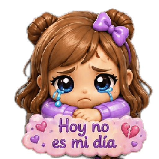 Niñitas Kawai con Frase🎀✨ 7