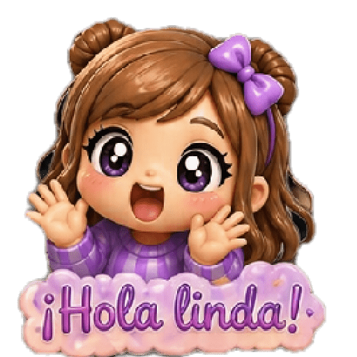 Niñitas Kawai con Frase🎀✨ 5