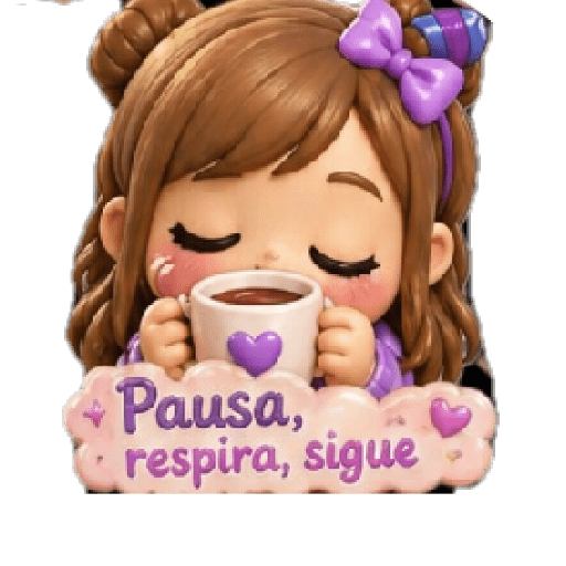 Niñitas Kawai con Frase🎀✨ 10
