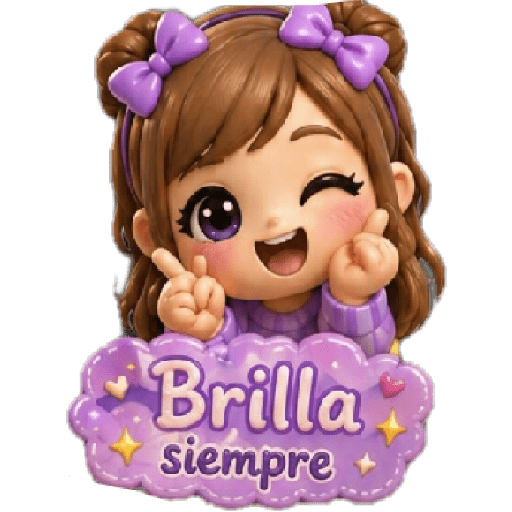 Niñitas Kawai con Frase🎀✨ 15