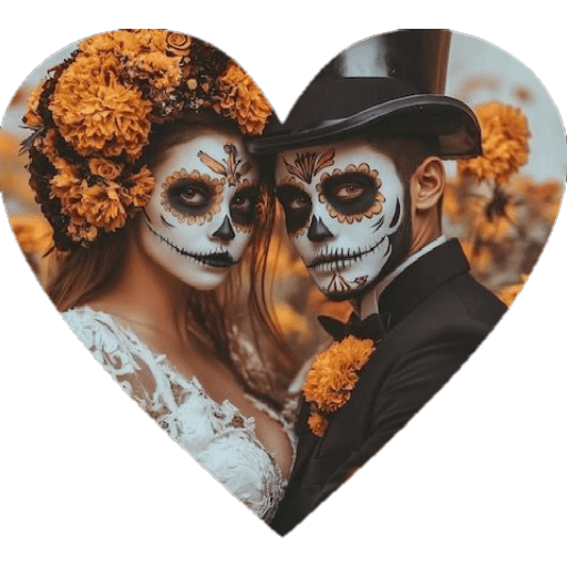 Día de Muertos Catrines Love❤️