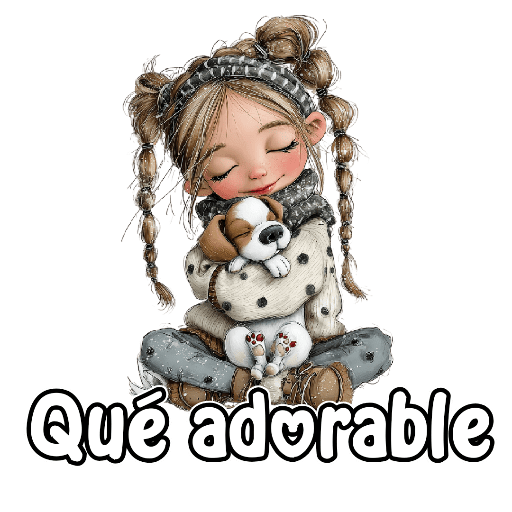 Quote Girl & Dog 💬🐾✨🎀 10