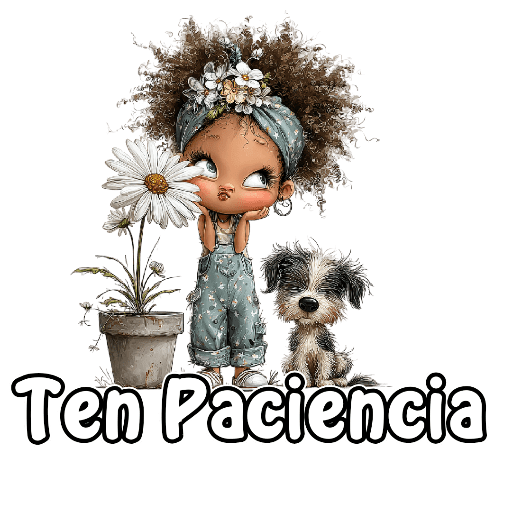Quote Girl & Dog 💬🐾✨🎀 4