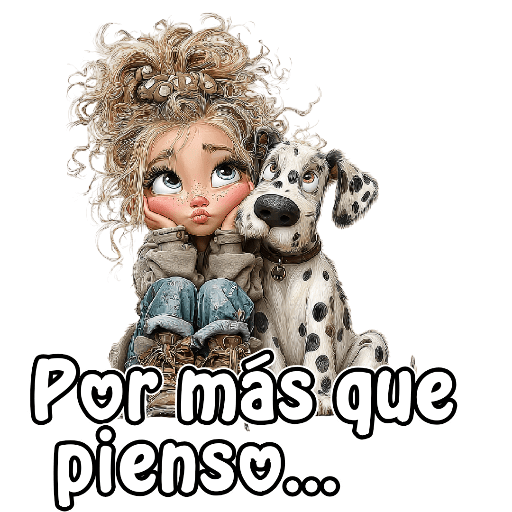 Quote Girl & Dog 💬🐾✨🎀 12