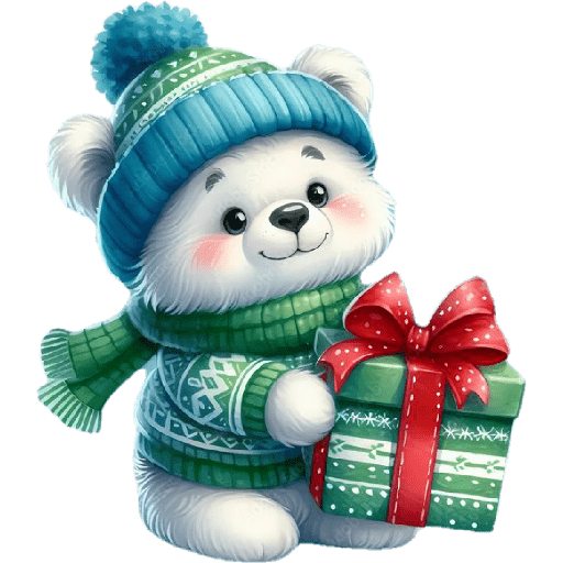 Navidad Cute Bear 🎄✨🐻
