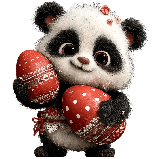 Pascuas Osito Panda ✨🐼
