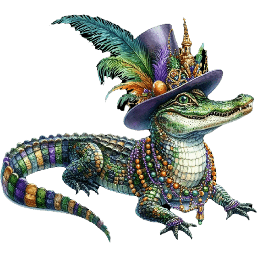 Cocodrile Carnaval 🎉🪅🐊