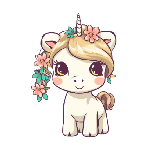 Unicornio Kawaii 🦄✨