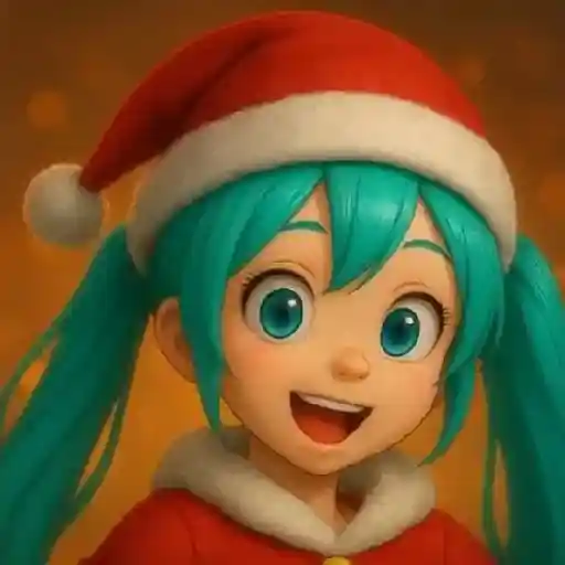 Navidad Hatsune Miku ✨🎄💚