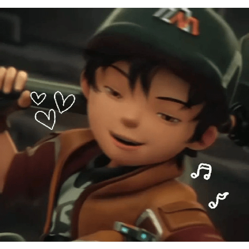 Boboiboy gentar stiker 6