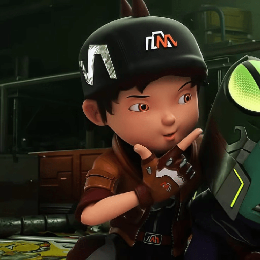 Boboiboy gentar stiker 8