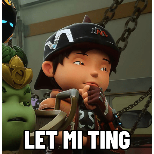 Boboiboy gentar stiker 2