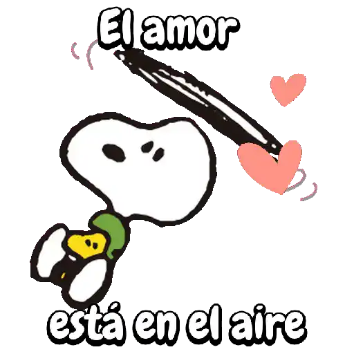 Snoopy mood San Valentin 🎁❤️💐 3