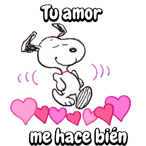 Snoopy mood San Valentin 🎁❤️💐 17