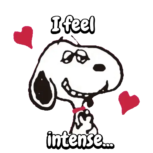 Snoopy mood San Valentin 🎁❤️💐 2