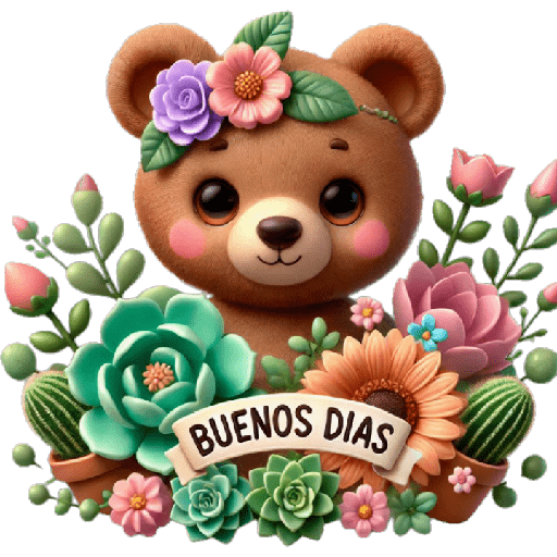 Buenos días bear cute🐻