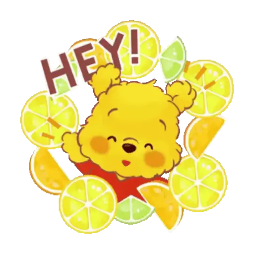 Winnie the Pooh citrus 🍋🍊