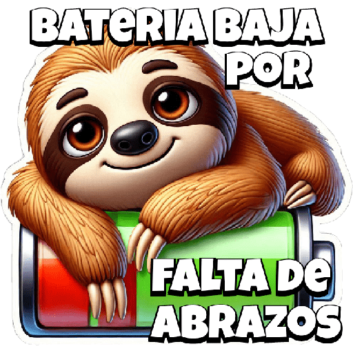 Perezoso low battery...🪫