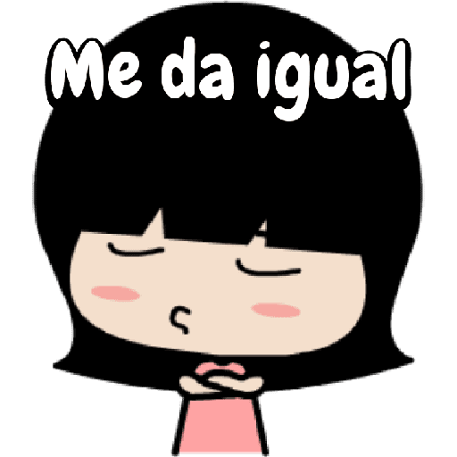 Niña cute sarcástica 👧😣