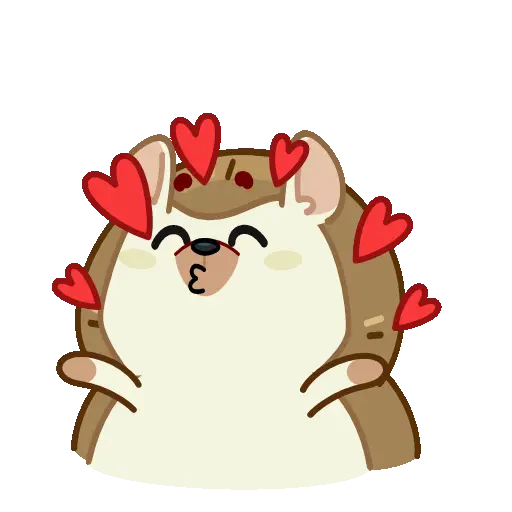 Pequeño erizo cute 🦔 19