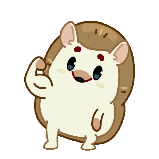 Pequeño erizo cute 🦔 8