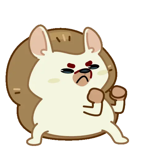Pequeño erizo cute 🦔 4