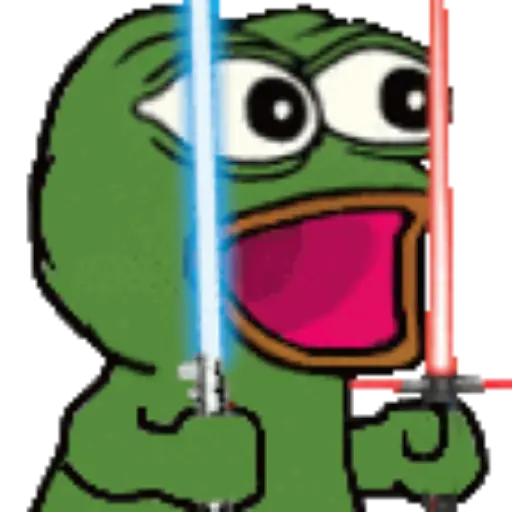 Peepo frog animado  12