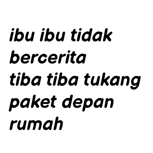 Curcol kata emak emak 8