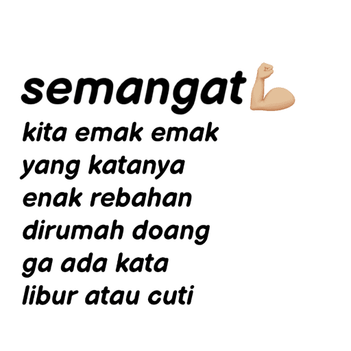 Curcol kata emak emak 21