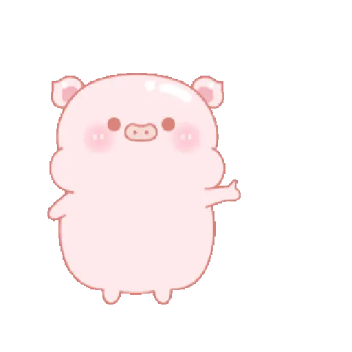 Sweet pink pig 12