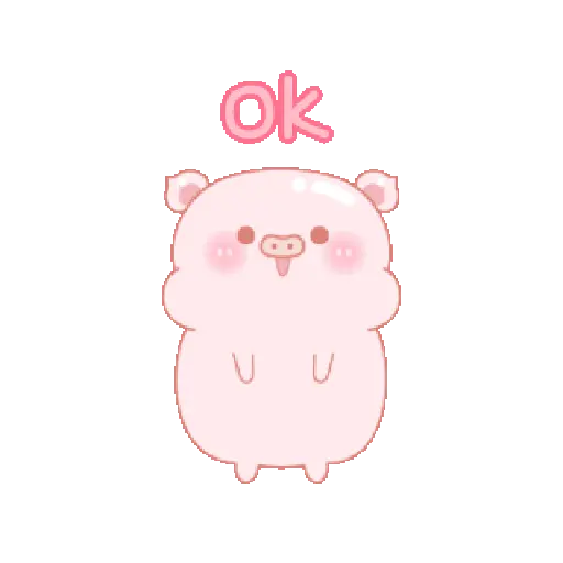 Sweet pink pig 14