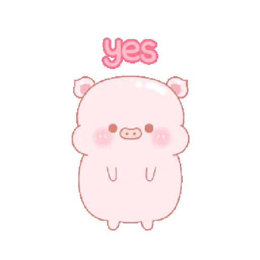 Sweet pink pig 15