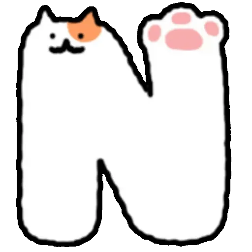 Cats' Moving Body Letters✨🐾 14