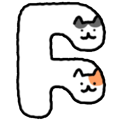 Cats' Moving Body Letters✨🐾 2
