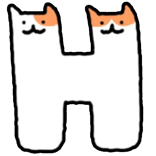 Cats' Moving Body Letters✨🐾 8