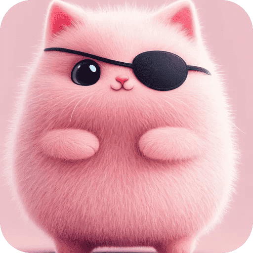 Pink Cat 🐽✨ 13