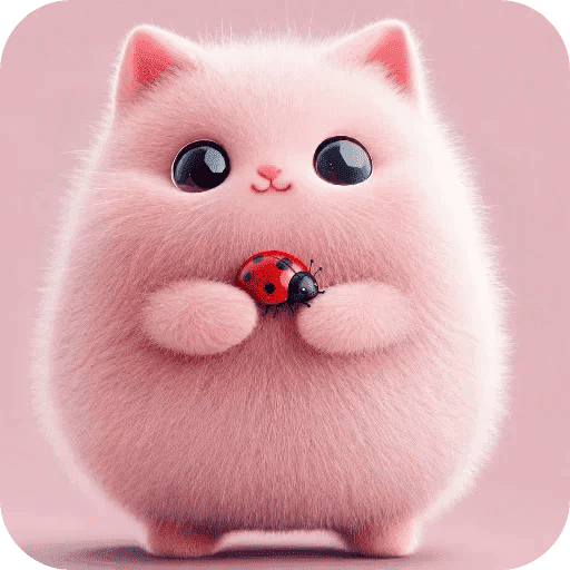Pink Cat 🐽✨ 2