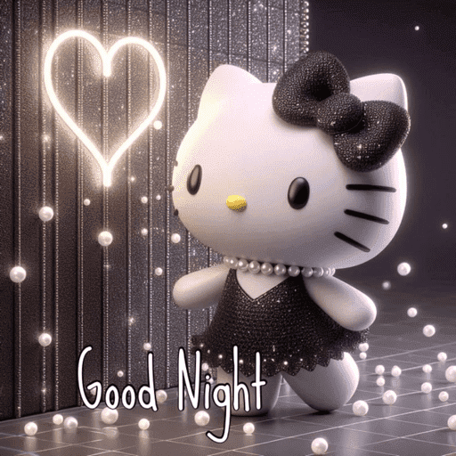 Good Night Hello Kitty✨🎀