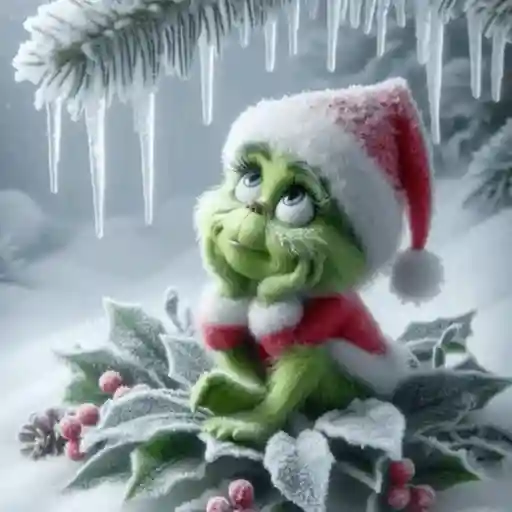 Navidad Cute GRINCH 🎄✨💚