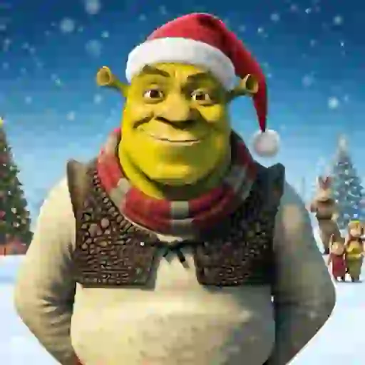 NAVIDAD SHREK RANDOM💚🎄✨